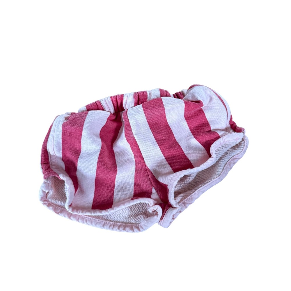 Casa lawa x Zara pink striped terry cloth‎ youth shorts